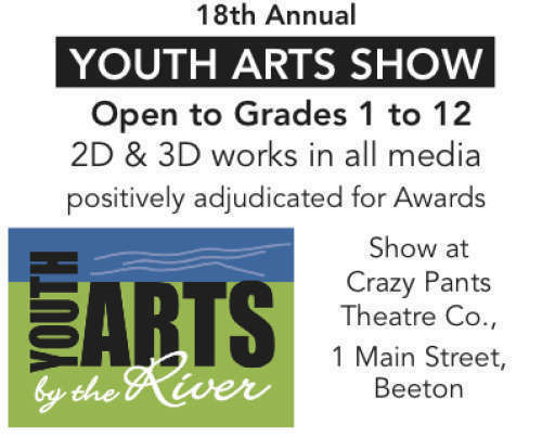 YOUTH ARTS BY THE RIVER - May 22 through to June 15, 2015