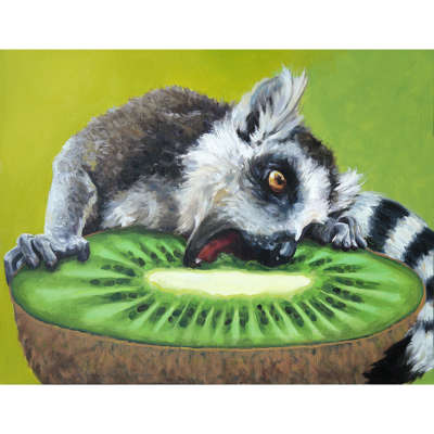 Print - Lemur Kiwi (not matted)