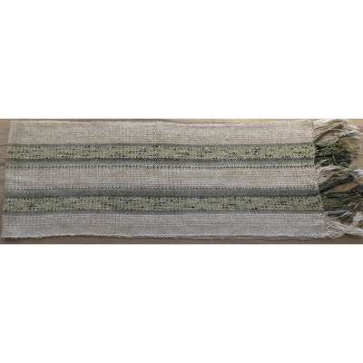 Table runner - hand woven, lace pattern