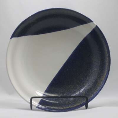 Plate - Black and White