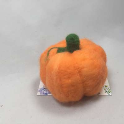 Needle Felted Pumpkin - small