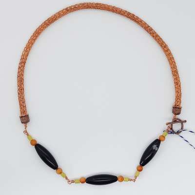 Necklace - Viking Knit copper