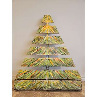 2022 Fundraising Painted  Christmas Tree