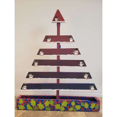 2022 Fundraising Painted Christmas Tree