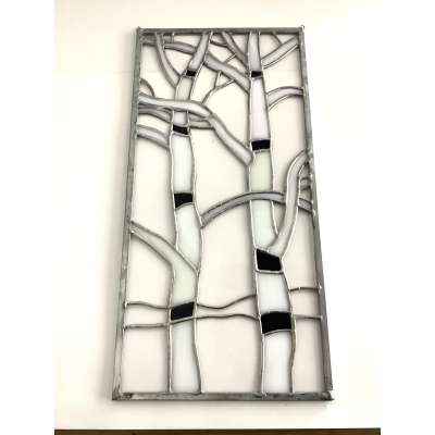 Birches - Window hanging