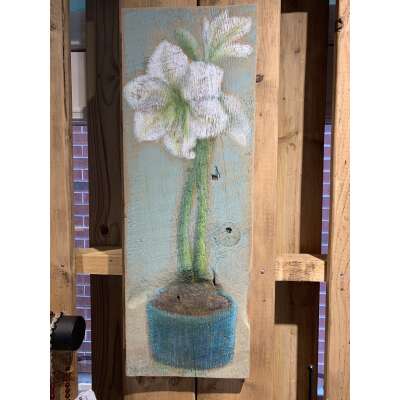 Acrylic Painting on Barn Board