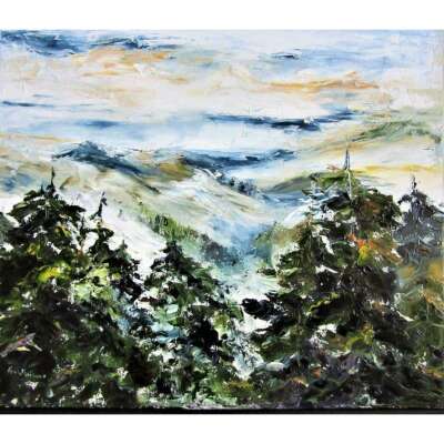Christmas Greeting Card - Hills of Headwaters