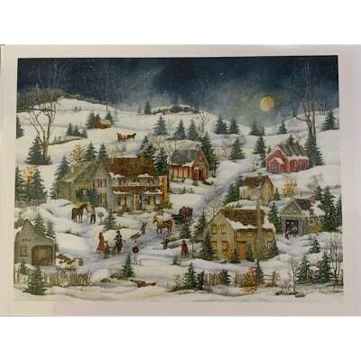 Winter Greeting Card - Snowy Day