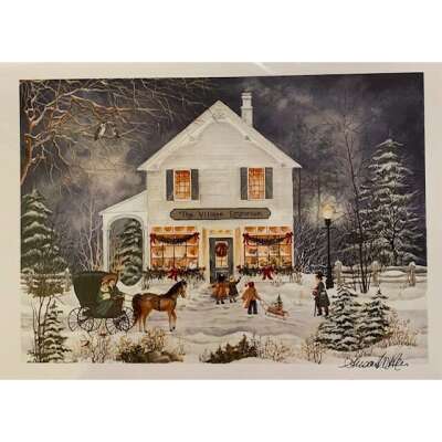 Winter Greeting Card - My Mother