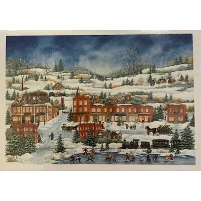 Winter Greeting Card - The Early Years