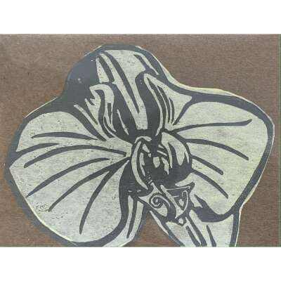 Greeting Card - Orchid II