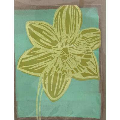 Greeting Card - Daffodil