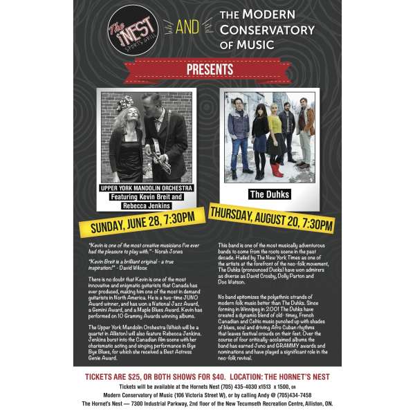 Modern Conservatory Presents Concerts