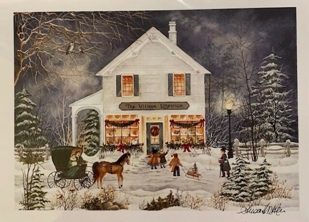Winter Greeting Card - My Mother's Store