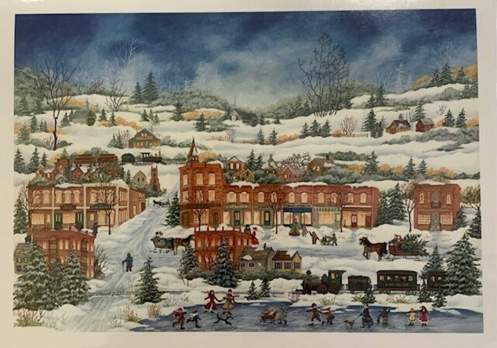 Winter Greeting Card - The Early Years