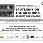 Spotlight on the Arts Concert and Awards