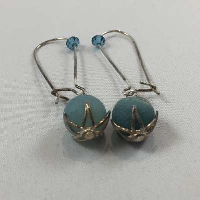 Earrings - drop gemstone