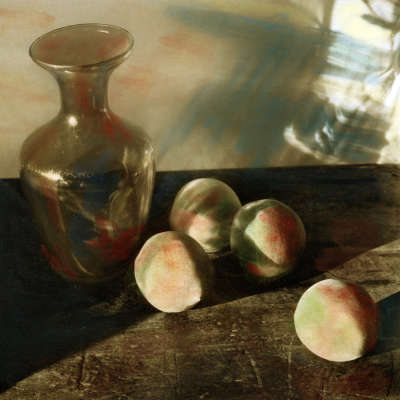 Vase with Peaches
