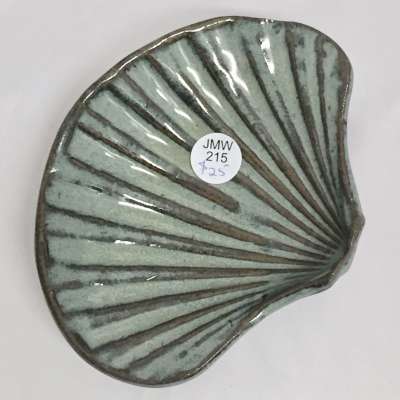 Scallop shell - variegated