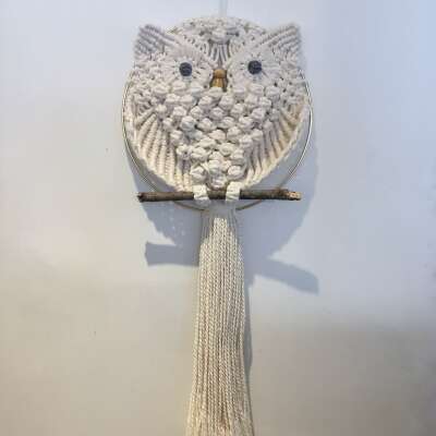 Macrame - Snowy Owl