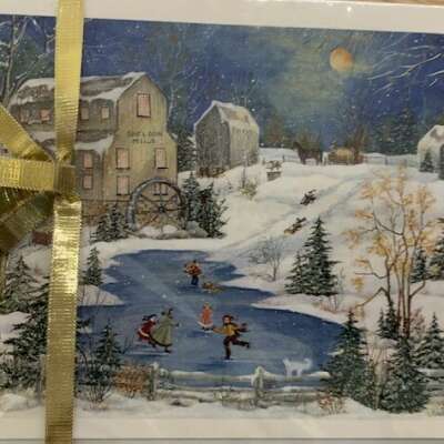 Winter Greeting Card, 5 pack - Sheldon Mill