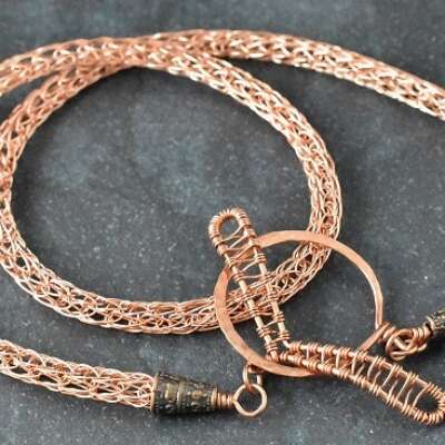 Viking Knit Necklace