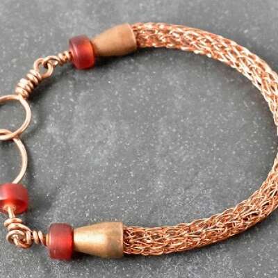 Viking Knit Bracelet