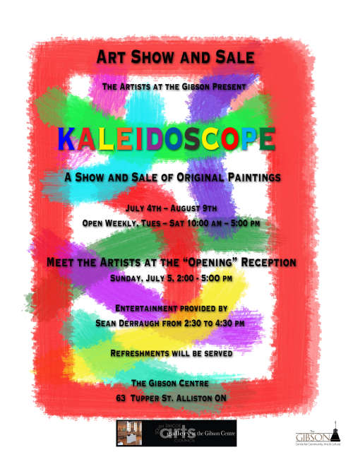 Kaleidoscope presented by Artists at the Gibson