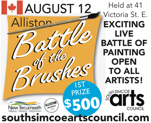 BATTLE OF THE BRUSHES is at POTATO FESTIVAL!