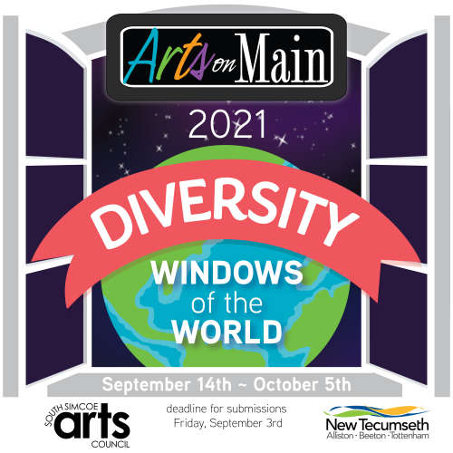 Arts on Main 2021 - Diversity: Windows of the World