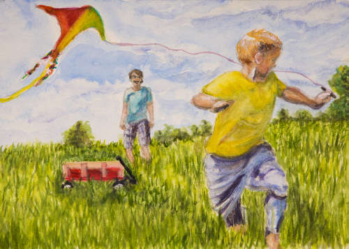 Kite Flying with Dad