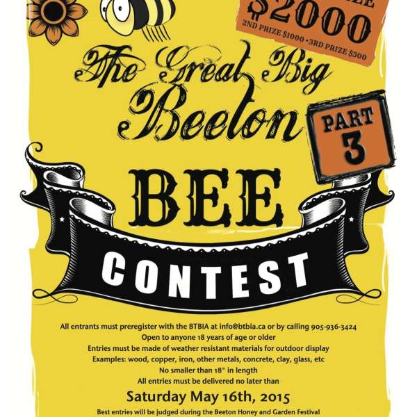THE GREAT BIG BEETON BEE  CONTEST, PART THREE!