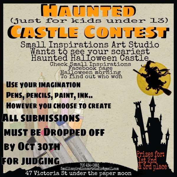Haunted Castle Art Contest
