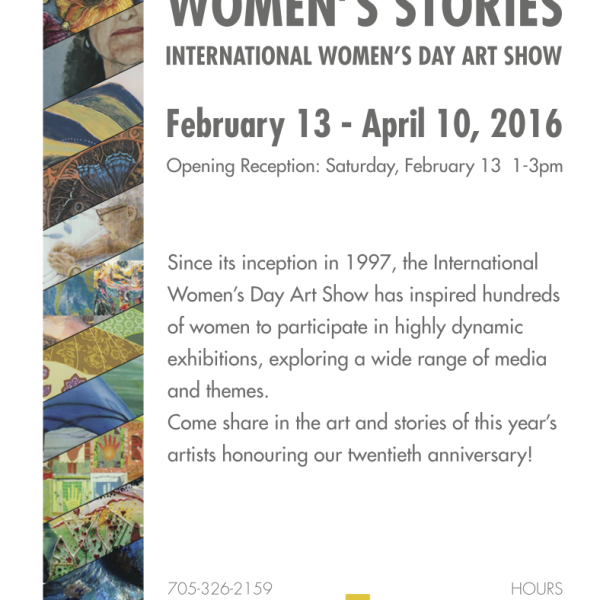 Celebrating 20 Years of Women's Stories International Women's Day Art Show