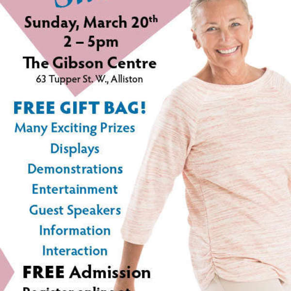 Fifty Plus Showcase Sunday, March 20; 2-5pm @ the Gibson Centre