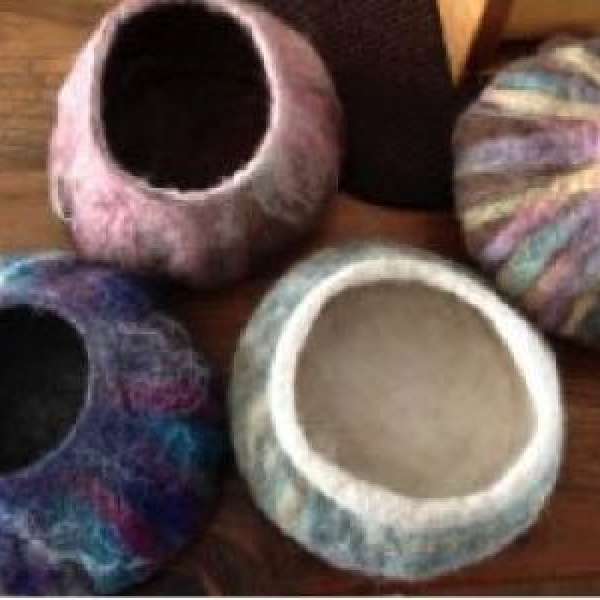 FELTING: MAKING 3D VESSELS with Gail Franklin-Hawes
