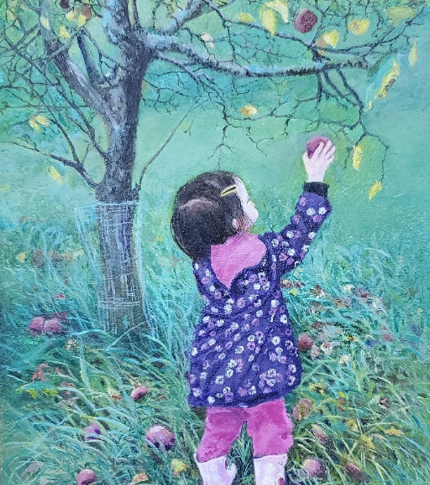 Julia Picks an Apple