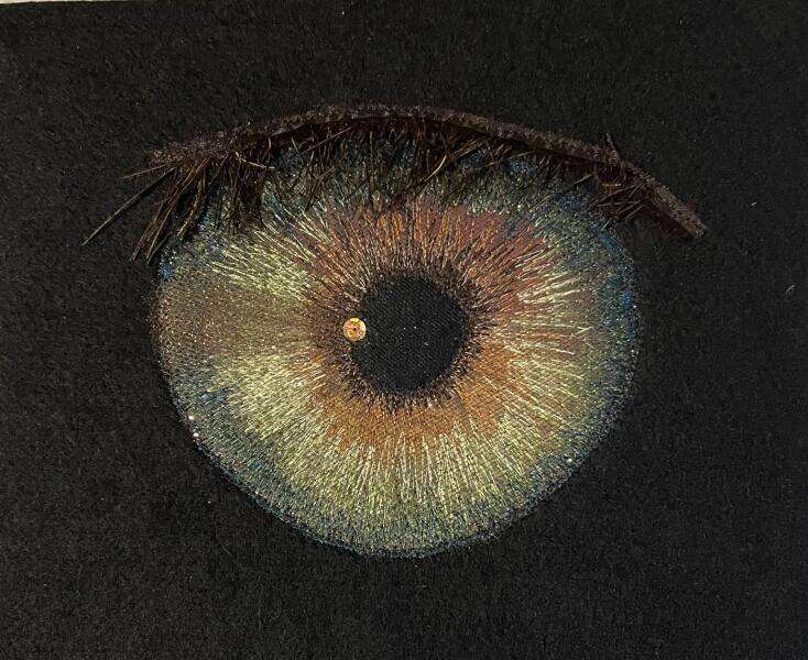 Eye See. 8"x8"