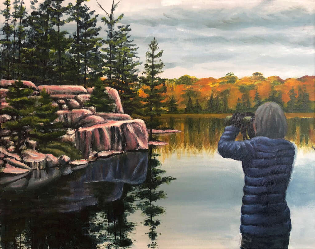 Exploring Killarney, Acrylic 20 X 16