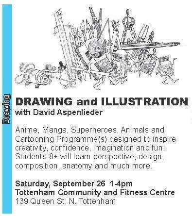 Drawing and Illustration with David Aspenlieder