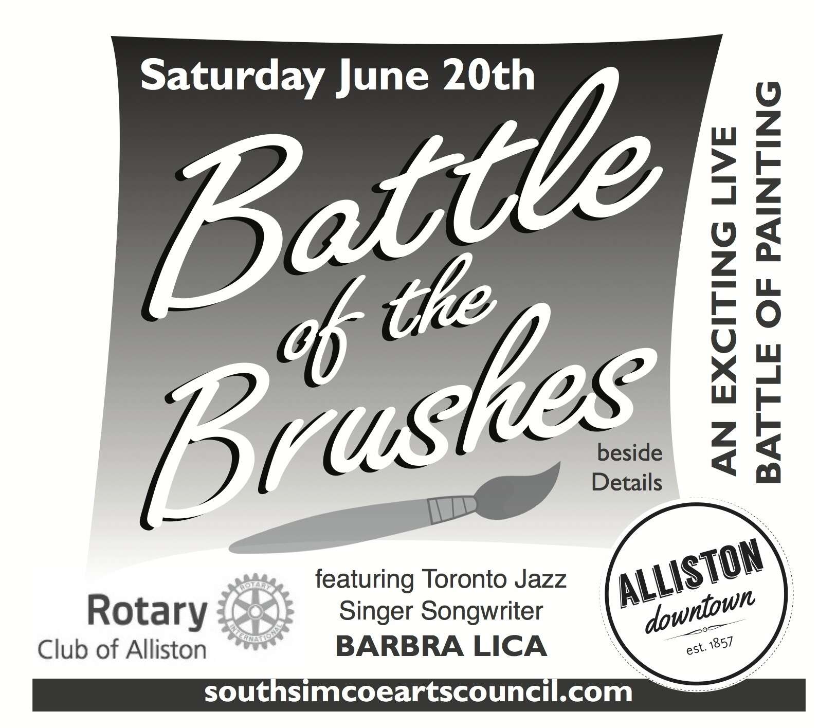 Fields of Expression Projects for Emerging Artists and Juried Show for Experienced Artists - Battle of the Brushes