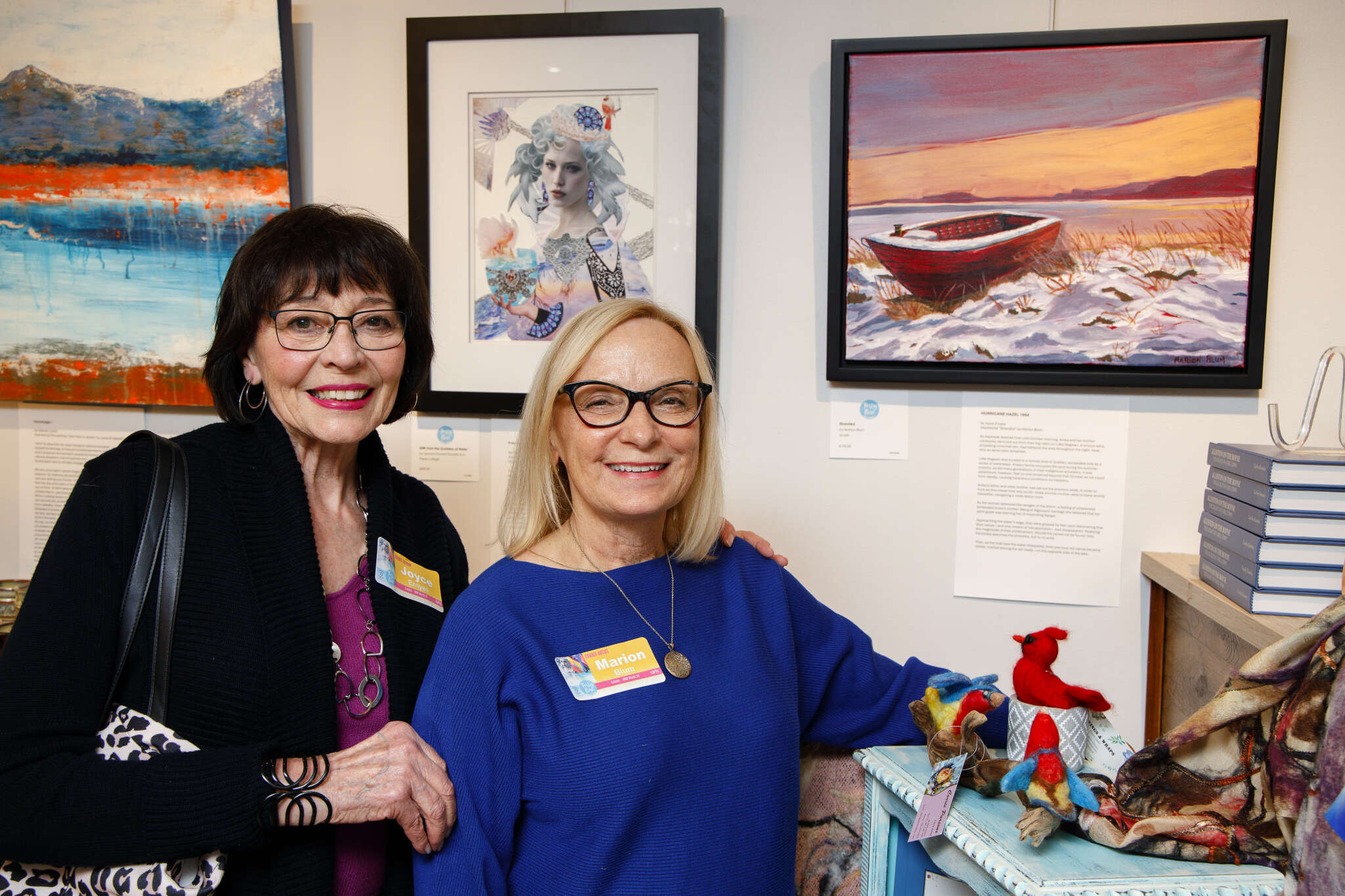 Provincial Government Grant Empowers the South Simcoe Arts Council to Flourish - Writer - Joyce Ernyes & Artist - Marion Blum