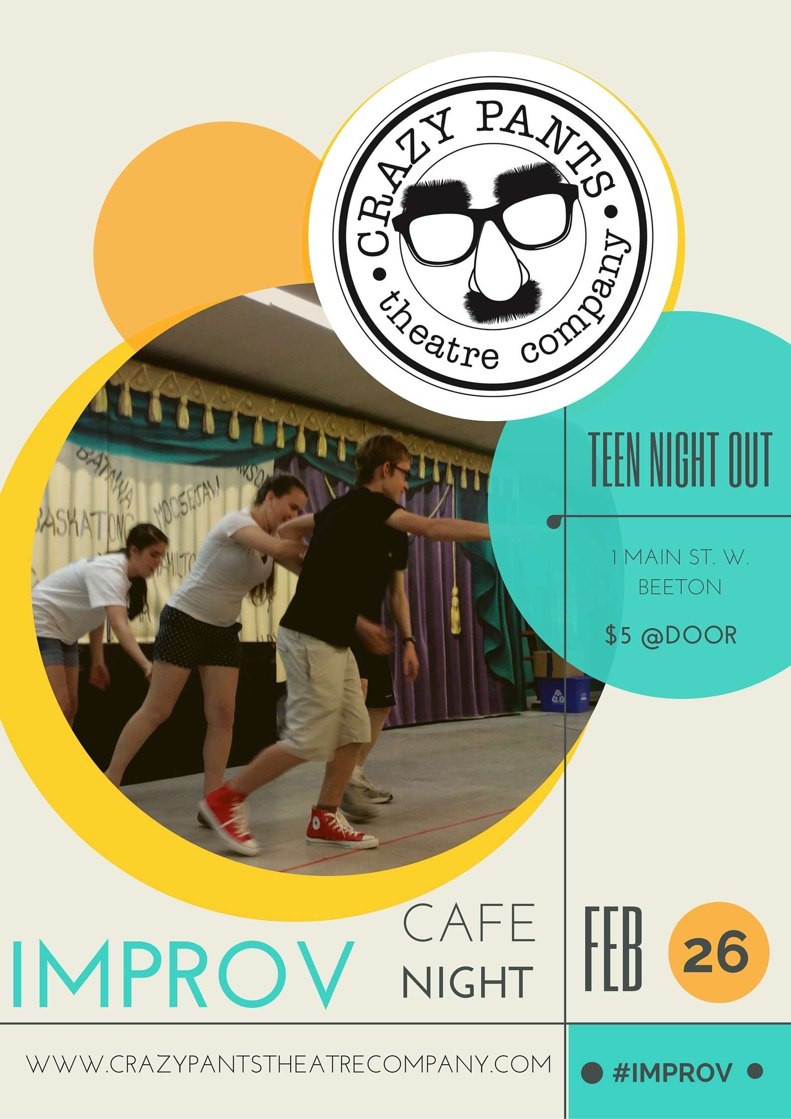 Improv Cafe Night for Teens