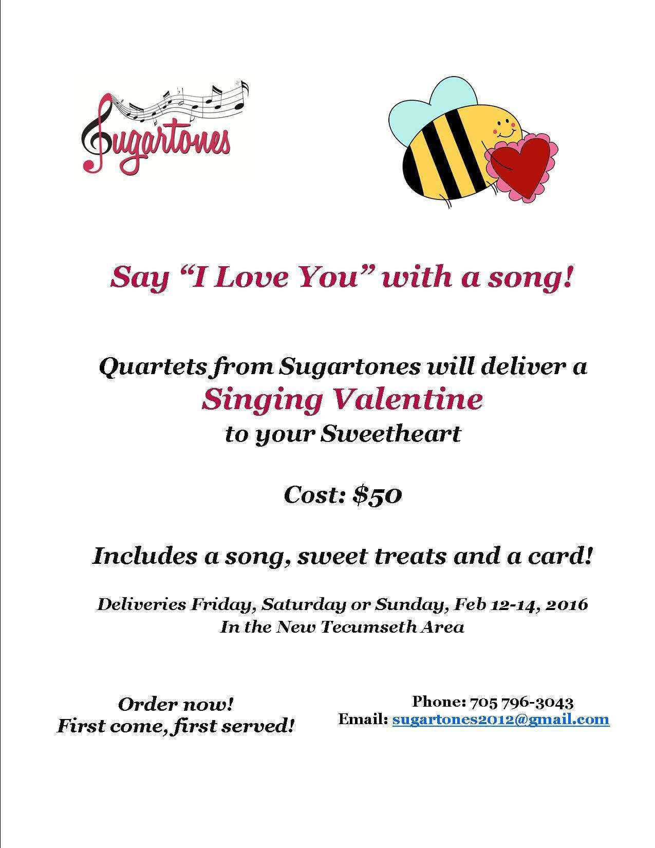 Say "I Love You" With A Song!