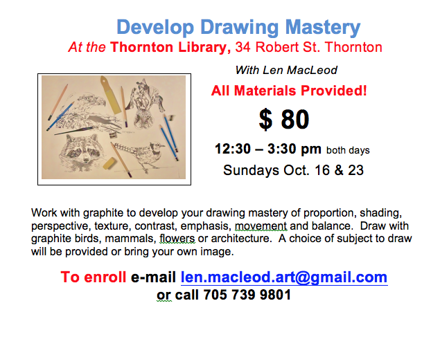 Develop Drawing Mastery in Thornton