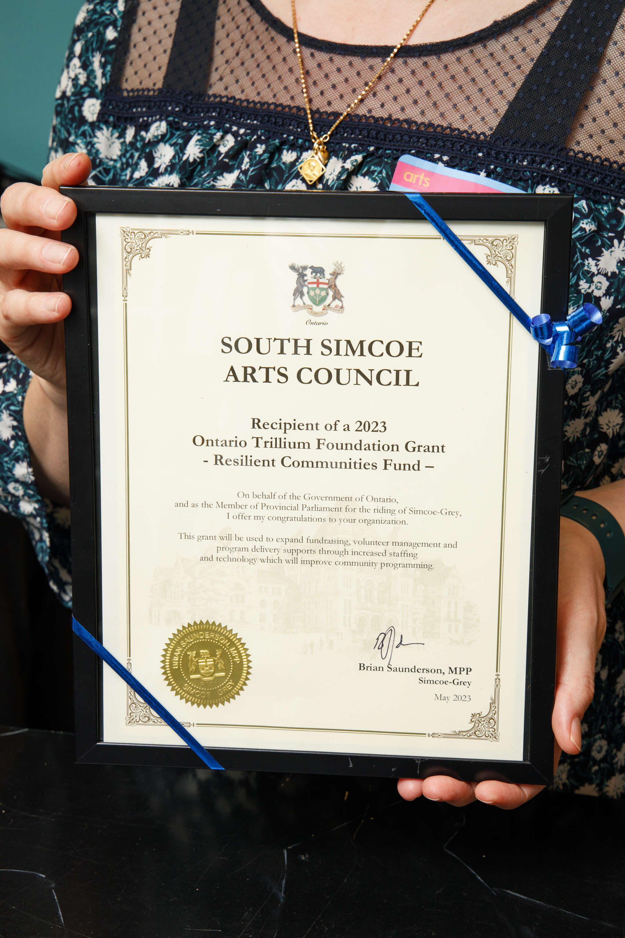 Provincial Government Grant Empowers the South Simcoe Arts Council to Flourish