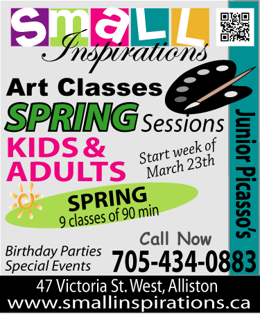 Spring Art Classes at Small Inspirations