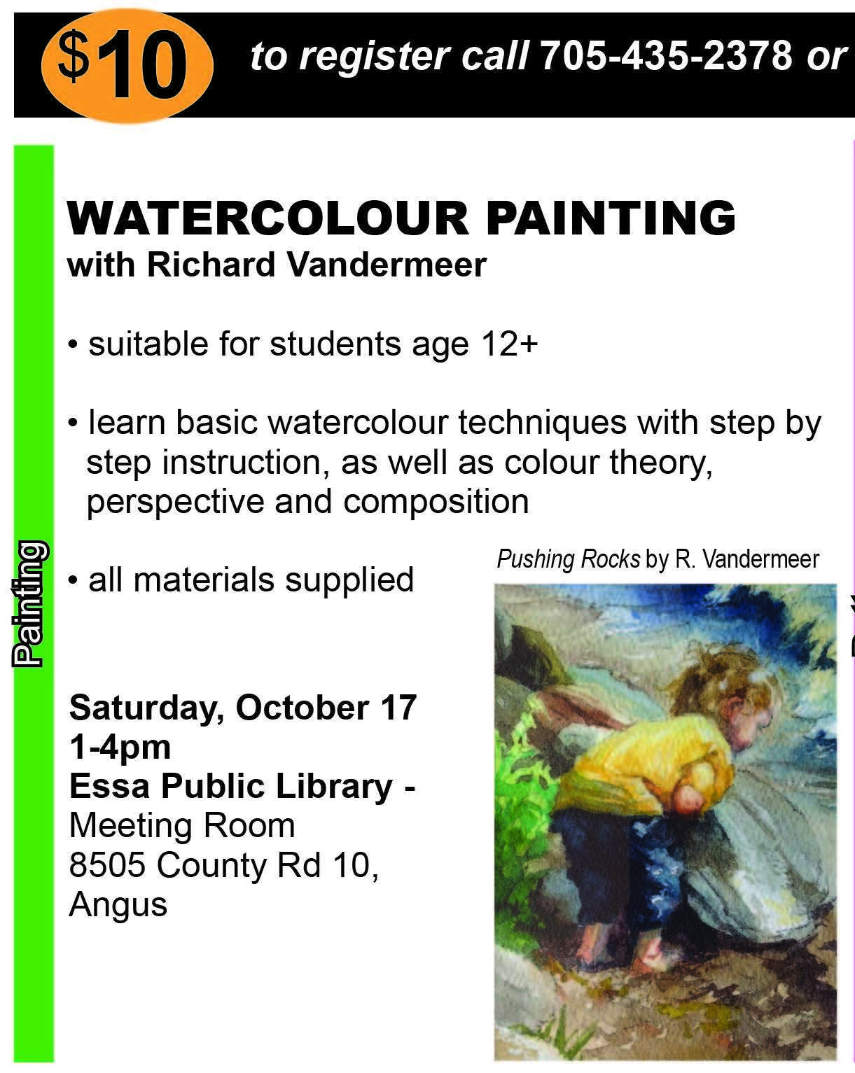 Youth Watercolour Workshop