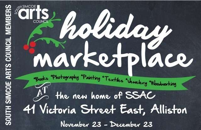 Holiday Marketplace Opening Reception Thursday, December 10th