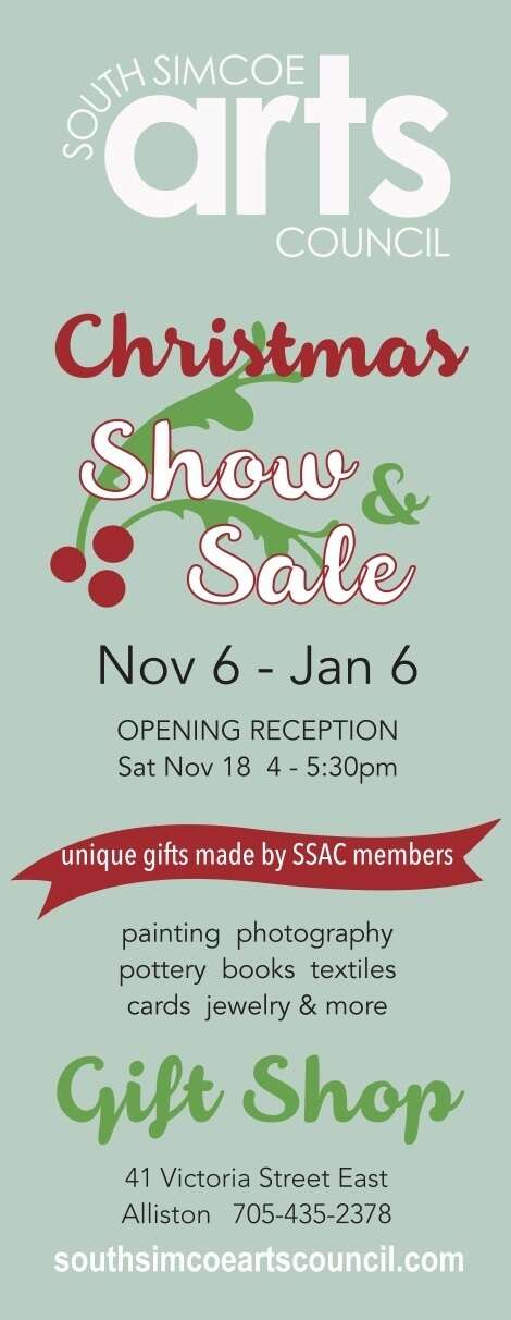 The SSAC Christmas Show and Sale